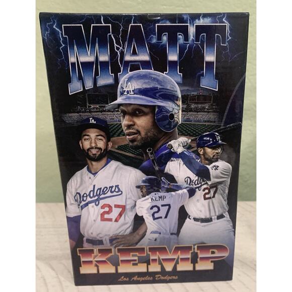 2024 Los Angeles Dodgers Matt Kemp Bobble Bobblehead SGA 8-11-24 - Picture 1 of 4
